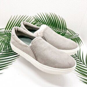 Dr. Scholl's Nova Women's Round Toe Slip-on Sneakers Gray Size 7M